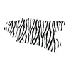 Tapetes OIMG Faux Cowhide Cow Hide Tapete Zebra Tapetes Pelt Handmade Simulação Animal Pele Área Carpert para sala de estar