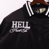 Hoodie Hellstar Pants Hellstar Path to Paradise Bomber Jacket Toppkvalitet Vävt foder bomull