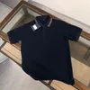 Mode mens designer polo män designers polo skjorta toppar mans casual bröst bokstav skjorta kläder polos hylsa män kläder par stor storlek s-xl tre färg