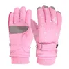 Gants pour enfants bébé filles neige Snowboard épaissir chaud imperméable enfants Ski Sports de plein air mitaines Ski enfants cyclisme 231109