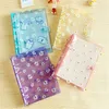 Notepads Purple yellow PVC transparent cute little daisy notebook loose leaf shell magazine planner office supplies 230408