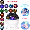 Night Lights Starry Sky Star Projector Light For Baby Bedroom Decoration Child Kids Birthday Presents Gift