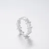 Кольца кластера Yiustar Star штабелируемый безымянный палец для женщин/настоящие ювелирные изделия в подарок на день матери