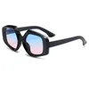 Lunettes de soleil Cadres 2023 Mode Irrégulière Léopard Coloré Femmes Personnalité Nuances Femme Shopping Voyage Lunettes de Soleil UV400 231110