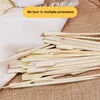 Tools 4PCS Camping Supplies High Quality Kebabs Sticks Bamboo Durable Mini Kitchen Accessories Stick Barbeque