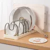 Kitchen Storage Home Plate Drying Rack Removable Dish With Drain Board Tools Chopsticks And Spoon Organizer