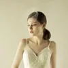 Veli da sposa Semplice Sweetheart Corto Velo da sposa Fard Occhi grandi Copricapo in rete Per viaggi Studio Po Prop V602