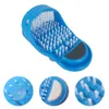 Other Bath Toilet Supplies Shower Foot Scrubber Massager Cleaner Spa Exfoliating Washer Wash Slipper Tools room Brushes Remove Dead Skin 1PC 230505