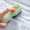 Brosse de nettoyage multifonction pour chaussures, liquide automatique, brosse de nettoyage domestique pour vêtements, outil de nettoyage ménager