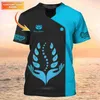 Mäns T-shirts Massageterapi Herr-T-shirts Massageterapeut Pesonaliserat namn 3D Tryckt T-shirt unisex Summer Style Casual T-shirt DW152 M230409