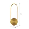 Lampade da parete Modern LED Light Gold Indoor Decor Sconce Long Strip Ring Nordic Living Room Kitchen Hall Camera da letto