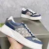 Scarpe da ginnastica firmate scarpe basse firmate scarpe da donna da uomo Scarpe Plate-forme scarpe casual Scarpe con plateau scarpe casual nere pelle bovina mista a pelle di pecora