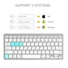 Usine pour 10M clavier sans fil bluetooth téléphone portable tablette bureau mini trois système 3.0 clavier Prend en charge à la fois WIN et MAC