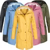 Women s Trench Coats Autumn and Winter Product Charge Coat Outdoor Mountaineering Mid length Windbreaker Not Waterproof 231110