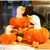 Animali di peluche ripieni Carino grande zucca giocattoli di peluche Animale grande cartone animato Cuscino per il sonno Morbido bambola di pezza Ragazza per bambini Per regalo R231110