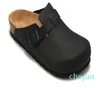 Chinelos Boston Cork Flat Slipper Mulheres Homens Sapato Moda Sandália Sandália Favorita Sandálias de Praia Tamancos Sapatos Casuais