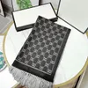 2023 New designer scarf Cashmere scarf Winter long scarf for men and women high-end fashion classic large plaid cape