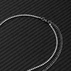 Choker Chokers Hip Hop Iced Out Tennis Necklace For Women Stainless Steel Heart Pendant 35 10cm Cubic Zircon Neck Chain Jewelry Chocker