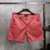 Shorts masculinos verão casual cor pura trabalho diariamente usa roupas khaki curto respirar legal 230410