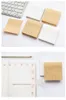Anteckningar 80 Office Memo Pads Stickers Index Notes Simple Kraft Paper Stationery Selfadhesive Tom Memos 230408