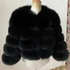 Pelliccia sintetica da donna KEJINYUAN Inverno Donna Cappotto vero e proprio Cappotti Giubbotti naturali Gilet di pelle calda 231109