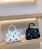 2023 New brand designer color printing bag montigne leather shoulder crossbody package clutch handbag leather shopping tote wallet purse a2