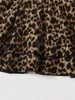 Skirts Mudkingdom Little Girls Leopard Skirt Elastic Waist Layered For Children's Clothes Summer Fashion Design 2-6T