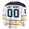 Maillot de hockey rétro inversé Tage Thompson pour hommes et femmes, Rasmus Dahlin Devon Levi Dylan Cozens Power Kyle Okposo Alex Tuch Tyson Jost Johnson, maillots pour femmes et enfants