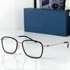 Solglasögon ramar glasögon 1063 Optiska linser för kvinnor Recept Läsning Blue Light Luxury Transparent Men's Oval Full Frame Glasses