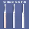 Toothbrushes Head 10PCS For XIAOMI MIJIA T100 Replacement Brush Heads Sonic Electric Toothbrush Vacuum DuPont Soft Bristle Suitable Nozzles 230410