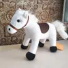 Plush Dolls Children Toys for Christmas Birthday gift cute cartoon simulation White Horse Baby Kid Stuffed Toy 231109