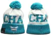 Men's Caps Hornets Beanies Charlotte Beanie Hats All 32 Teams Knitted Cuffed Pom Striped Sideline Wool Warm USA College Sport Knit hat Hockey Cap For Women's a2