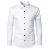 Men's Casual Shirts 2023 American Retro Heavyweight Shirt Autumn And Winter European Solid Cotton Linen Long Sleeve