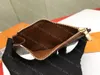 New COIN CARD HOLDER N64038 Womens Mens Designer Fashion Zipped Pocket Luxury Wallet Coins Credit Cards Case Brown Monogrammed Plaid Canvas