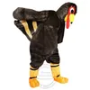2024 New Adult Power Turkey Mascot Costume Carnival costume costume Ad Apparel