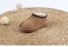 Tasman II-pantoffels voor kinderen Tazz-babyschoenen Kastanjebont Slippers Schapenvacht Shearling Klassiek Ultra Mini-laars Wintermuiltjes Instapper Wol Kleine grote UGGsity-laarzen b56