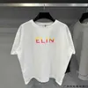 2023 New designer womens t shirt high-end Shirt Correct Edition High Quality Front Colorful Letter Print Unisex Summer