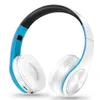 Cep Telefonu Kulaklıklar Hifi Stereo Kulaklıklar Bluetooth Kulaklık Müzik Kulaklığı FM ve Mobil Tablet 231109 için MIC ile SD Kartı Destek