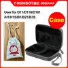 Niimbot D11 D101 D110 B1 B21 B203 B3S H1 Bolsa ou estojo para impressora de etiquetas branco preto cor cinza