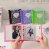 Notatniki Minkys Kawaii Love Heart Marble 123 -calowy Kpop Card Mini 230408