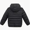 Manteau en duvet à capuche manteaux à bulles vêtements pour enfants bébé garçon filles résistant à l'eau léger enfants veste bouffante lourde manteau d'hiver rembourré 231108