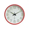 Wall Clocks 12 Inch Luminous Clock Glow In The Dark Quartz Simple Silent Modren Deco Murale Minimalist Decor Wallclock Wanddeko