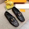 Chaussures habillées de luxe pour hommes mocassins en cuir véritable gentleman designer vérifier bonnet en pierre chaussure de conduite boucle décontractée bas-haut confortable mocassin de mode d'amour