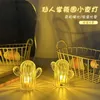 Table Lamps Mood Light Bedside Table Night Lights Cute Room Decor Candles Shape Lamps for Bedroom Decor Desktop Ornament R231114