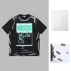 2023SS Spring/Summer High Quality Designer Letter Print T Shirt Cotton Tyg Rund Neck Pullover Kort ärm unisex t-shirt Sweatshirt E2322A