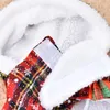 Dog Apparel Christmas Pet Dog Cat Cloaks Dog Cosplay Hooded Cloak Puppy Cats Xmas Cloak Autumn Winter Warm For Dog Pet Plush Shawl Clothes 231110