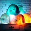 Plush Light - Up Toys 30/50cm LED Therming Dog Toy Big Size LED LED LID GUPPY TOY TOY Luminous Cute Dog Dold محشو الأطفال دمية طفل عيد ميلاد 231109