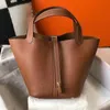 2024 Designer-Tasche Luxurys Handtaschen Picotin Lock Bag Damen Geldbörse Eimertaschen Handgefertigte Handtaschen Klassisches Togo-Rindsleder Retro-Goldqualität