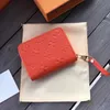 최고 품질의 다이아몬드 곡물 지퍼 지갑 지갑 동전 지갑 디자이너 지갑 Victorine Ladies Genuine Leather Coins Purses 카드 홀더 카드