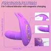 Vibrators Rotating Vibrator Women Dildo Thrusting Telescopic Vagina G Spot Massage Clitoris Stimulator Remote Sex Toy Masturbator Female 230410